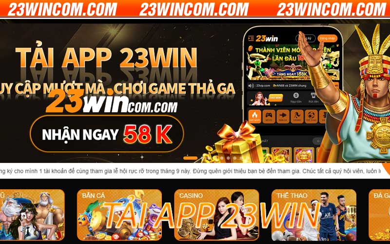 tải app 23win